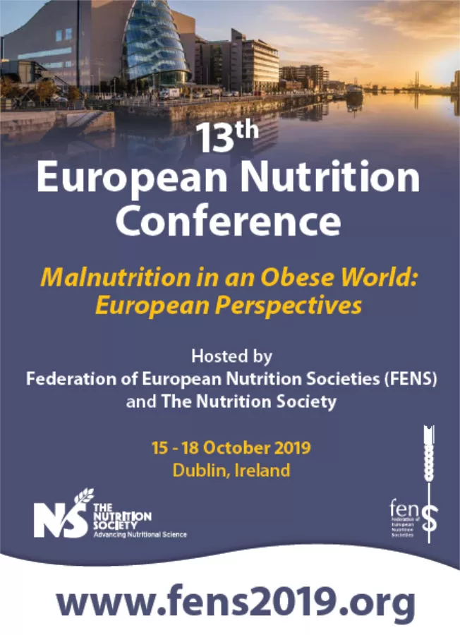 13th European Nutrition Conference 15-18 October 2019 Dublin