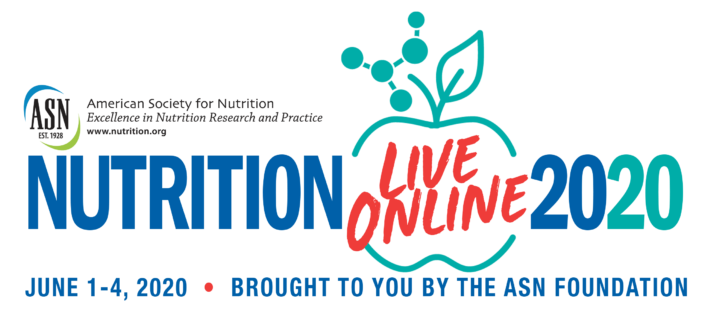 Nutrition Live Online 2020 1-4 June 2020